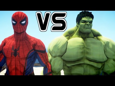 The Incredible Hulk vs Spider-Man (Civil War) Video