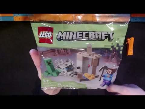 SoBricks - LEGO Minecraft The Dripstone Cavern Polybag 30647 Build and Review! Don't think this theme is for me
