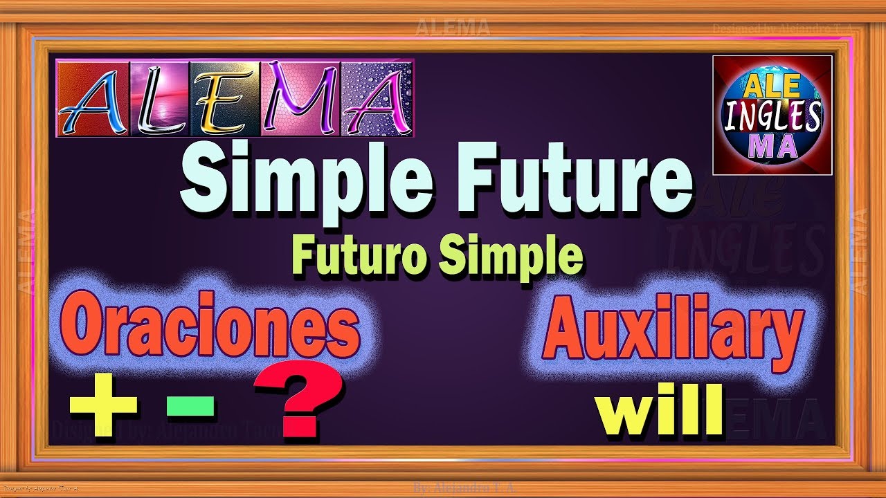 Futuro Simple En Ingles Usando Auxiliar Will - Oraciones Con Simple Future Tense - Lección # 31