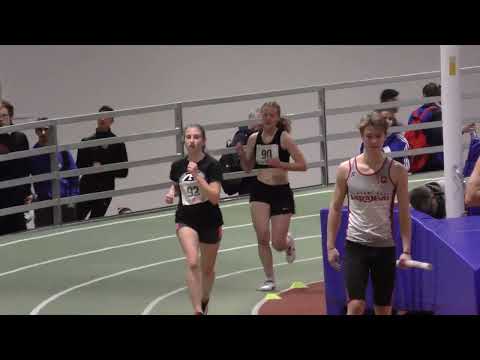 3000m [Ž], I. skupina, sažetak - Otvoreno prvenstvo Zagreba u dvorani 2022