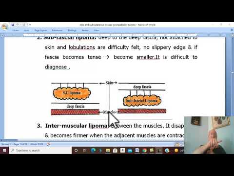 Skin and subcutaneous tissues in Arabic 7 (Lipoma) , by Dr. Wahdan