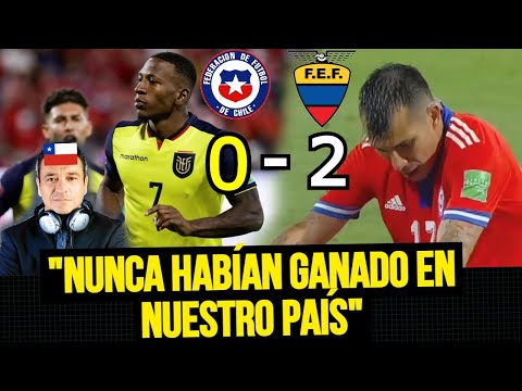 CHILENOS RESIGNADOS CON EL GOL DE MOISES CAICEDO | CHILE 0 ECUADOR 2 | ÚLTIMOS MINUTOS NARRACIÓN CHI