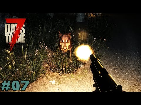 7 Days to Die | Surviving the Day 7 horde (barely) ~ #07