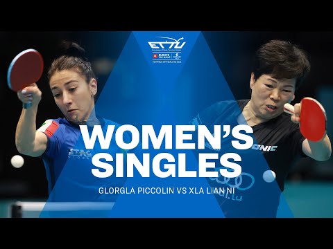 HIGHLIGHTS | GIORGIA PICCOLIN vs XIA LIAN NI | CCB Top 16 Europe Cup 2025 Qualification Round