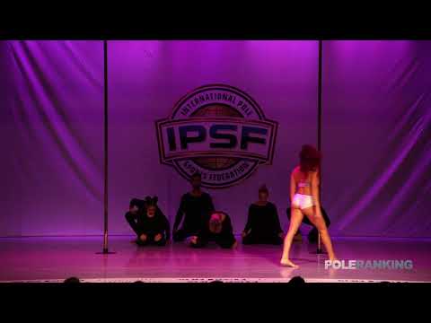 Senior Women Eugenia Tovar of Venezuela - IPSF World Pole Sports Championships 2018