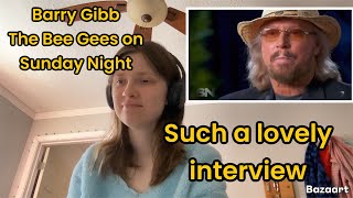 Barry Gibb The Bee Gees Interview on Sunday Night REACTION/REVIEW