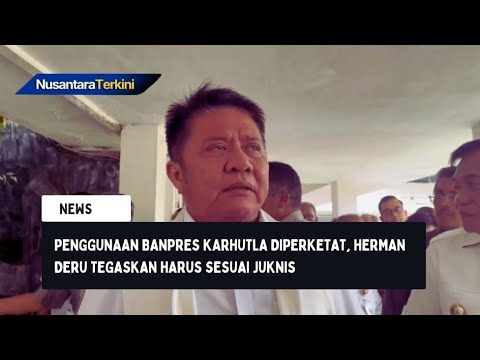 Penggunaan Banpres Karhutla Diperketat, Herman Deru Tegaskan Harus Sesuai Juknis Pengadaan