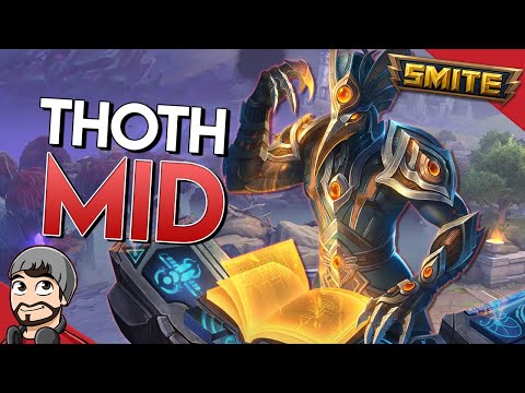 ESSAS PARTIDAS MEIO ESTRANHAS... THOTH MID - Master Ranked Conquista - ⚡ Smite BR