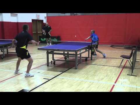 Spenser am vs Artur Kurek - AMZ vs Experior - Chicago Table Tennis League