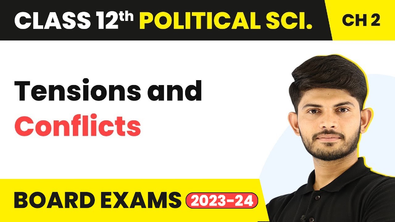 Tensions and Conflicts - The End of Bipolarity | Class 12 Political Science Chapter 1 | 2023-24