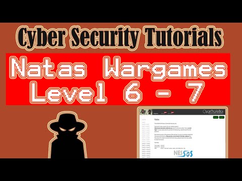 Natas Wargames OverTheWire: Level 6- 7 | Cyber Security | OverTheWire