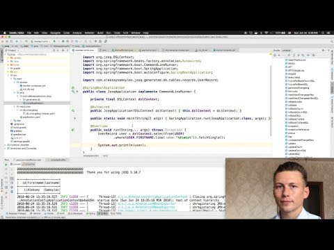 Jooq Gradle Spring Boot Liquibase Simple Example Part 1