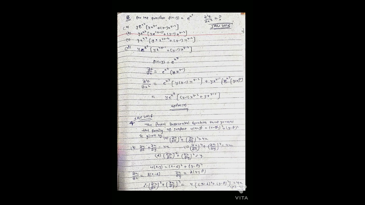 previous year question of multivariable calculus #study #iitjam #shorts