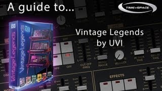 UVI Vintage Legends virtual synthesizer instruments