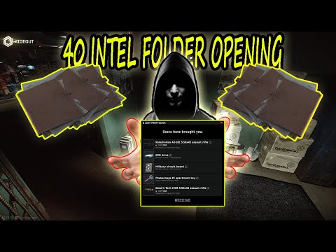 40 INTEL SCAV CASE OPENING | Escape From Tarkov | EFT | Patch 13