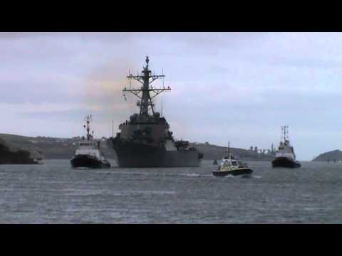 USS Donald Cook DDG 75 @ Plymouth 02.04.15