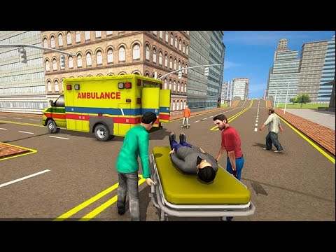 Ambulance Rescue Driver Simulator - 911 Hero Van Drive Offroad Emergency - Android GamePlay