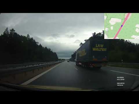 Germany. Motorway A93, Oberpfälzer Wald — Holledau, 2021, 1x