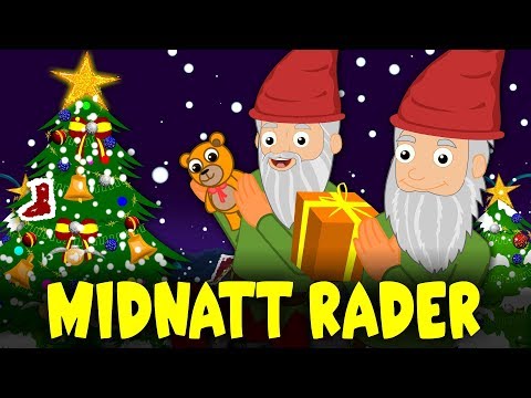 Midnatt råder - Tomtarnas Julnatt | Svenska Julsånger | Julsånger för barn