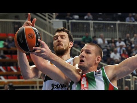 Highlights: RS Round 2, Panathinaikos Athens 85-73 Pinar Karsiyaka Izmir