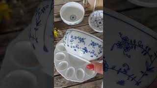 PRAHA miska 11 cm slaměnky, Český porcelán Dubí