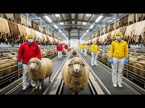 Inside the Wool Factory – (Full Process) How Luxury Textiles Are Made