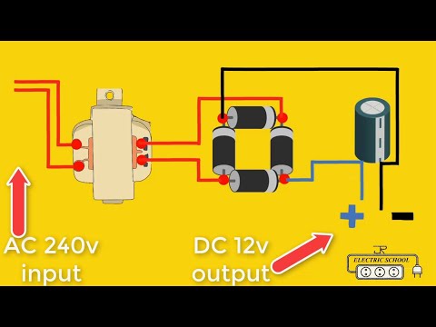 Electric Series line testing board connection animation video