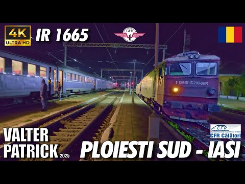 Ploiesti Sud - Iasi IR 1665 | Travel and presentation by train from Prahova to Moldova