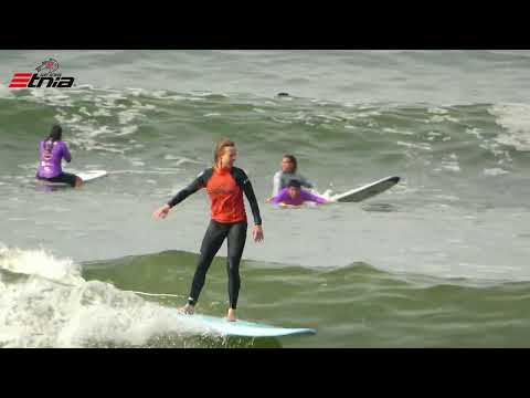 Surfing with KLM CREW in Lima Peru