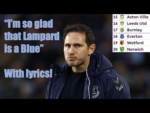 I'm so glad that Lampard is a Blue | I Feel Fine with Lyrics