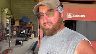 People Do Crazy Things || Replacing Baler Belts & Fixing Up a Homegrown Meal || June 2025