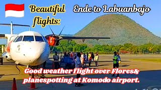 Download lagu Ende to Labuan Bajo flight experience. Indonesia domestic flight. Plane spotting in Komodo airport. mp3