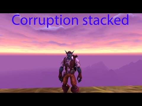 Corruption stacked - Ret paladin pvp 8.3