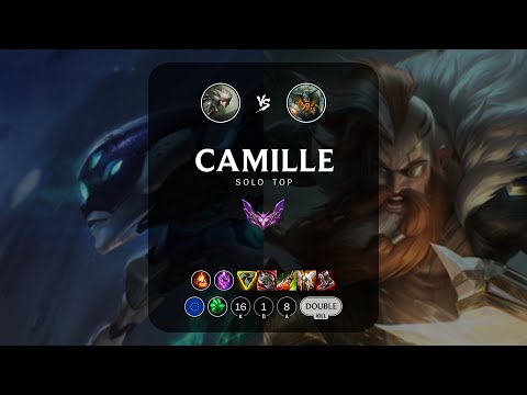 Camille Top vs Olaf - EUW Master Patch 13.16