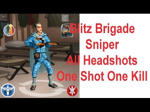 Blitz Brigade | Sniper All HeadShots | One Shot One Kill Gameplay Video