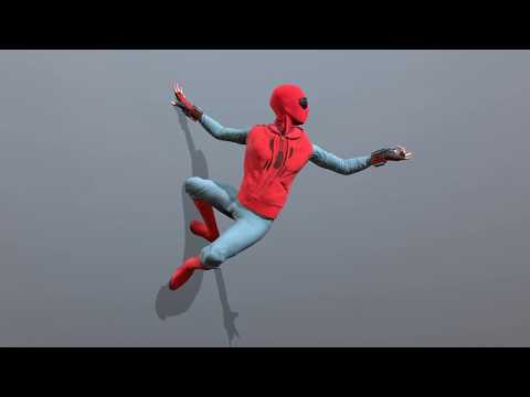 SpiderMan Homecoming DIY Suit Animations