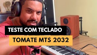 Caixas Tomate MTS 2032 + Teclado Numa Compact 2 Studiologic