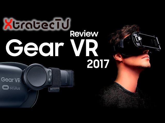Vídeo relacionado con Gafas Samsung Galaxy Gear VR, SM-R324NZAABTU, 2017 con control de movimiento (Versión Reino Unido), compatible con S6, S7 y S8