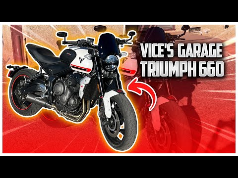 How to Install EBC Brake Pads and Speed Bleeders on a Triumph Trident 660!