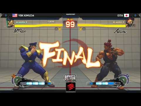 Double Elimination - Pool 6 Winners - YBK Kim1234(Bison) vs Eita(Akuma)