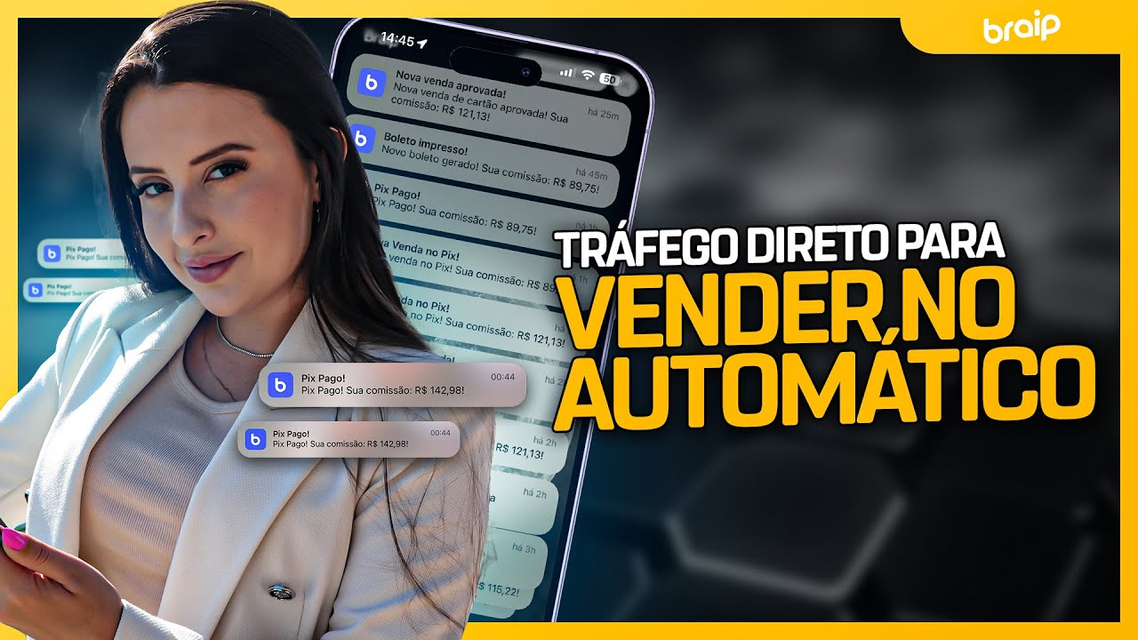 TRÁFEGO DIRETO NA BRAIP - COMO VENDER NO AUTOMÁTICO TODOS OS DIAS (Passo a passo atualizado)