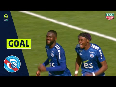 Goal Jean-Eudes AHOLOU 56' - RC STRASBOURG ALSACE - OLYMPIQUE LYONNAIS (2-3) 20/21