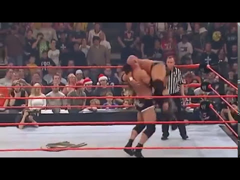 Goldberg vs kane and Triple H,  2 on won  | Goldberg | | kane | | triple H |