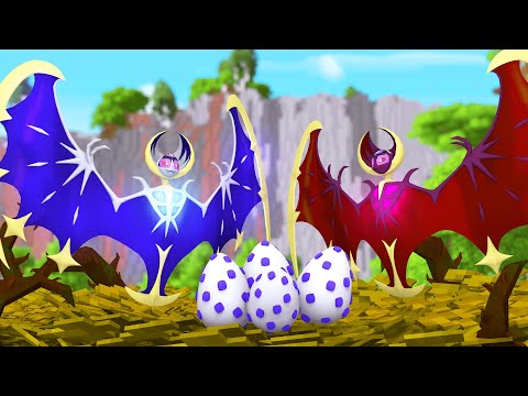 Minecraft :CAPTUREI um CASAL DE LUNALA *LUNALA SHINY* - POKEMON GALAR Ep.24 « Nitro »