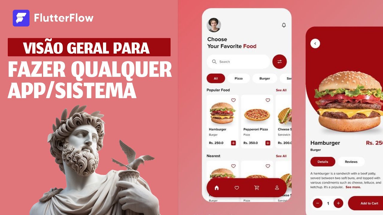 Como criar qualquer sistema app com flutterflow em 4 passos  I Primeiros passos Flutterflow