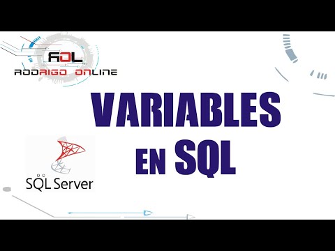 ¿Cómo se asigna un valor a una variable en una declaración de selección en SQL?