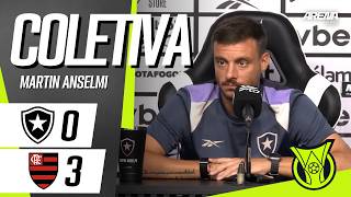 COLETIVA MARTIN ANSELMI | AO VIVO | Botafogo x Flamengo - Brasileirão 2026