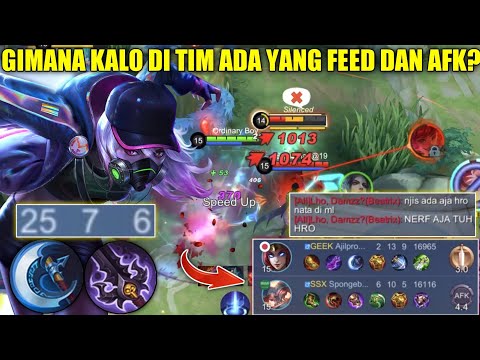 Natalia Gendong Tim Feeder dan AFK? Begini! | Top Global Natalia Gameplay - MLBB