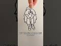 hanging paper doll tutorial #art #artist #diy