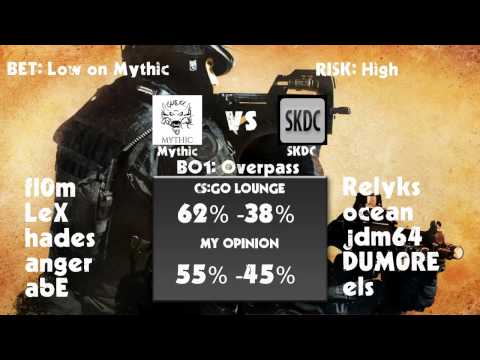 Mythic vs SKDC FACEIT Prediction 19/02/2015
